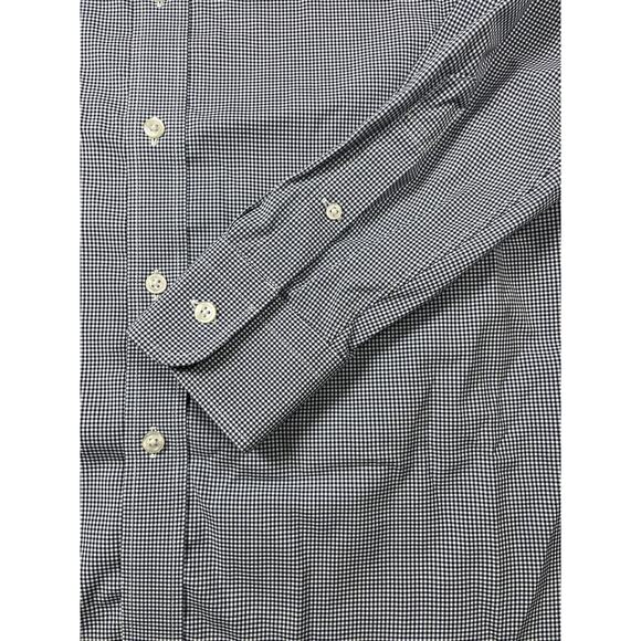 Men’s J Crew Ludlow Dress Shirt Size 15.5/33 Slim Fit Navy Check - Picture 8 of 8